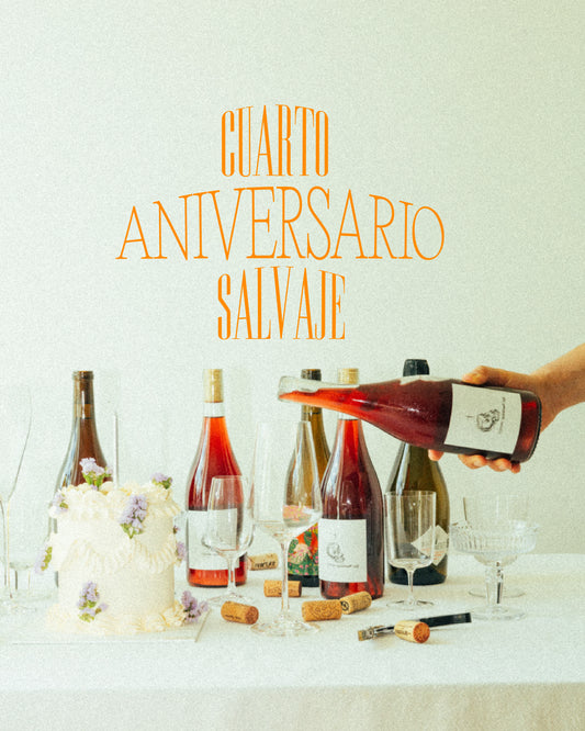 Cuarto aniversario Salvaje Vinos
