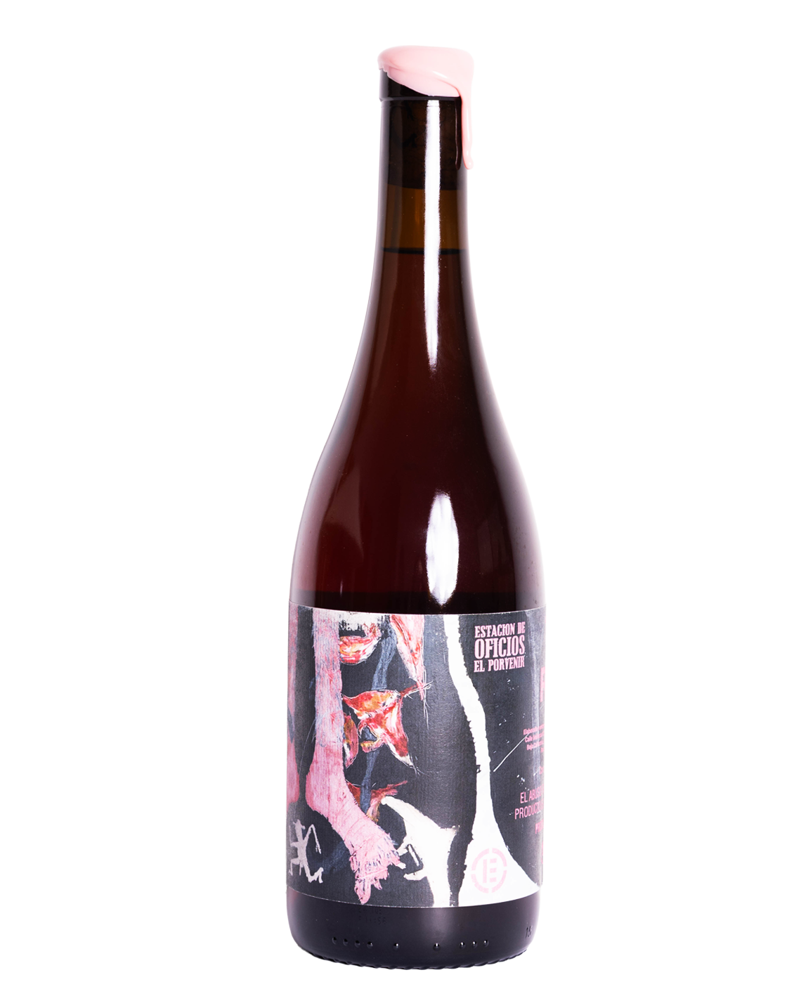 foto de vino natural rosado Textura Rosa de Oscar mancillas.