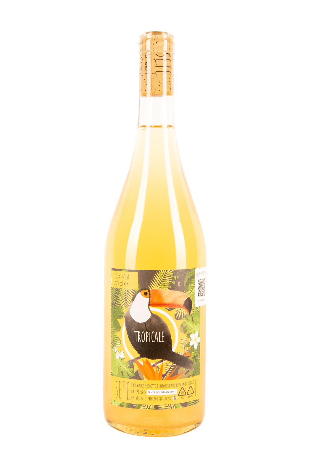 SETE- Tropicale 20- Natural Wine- Vino Natural- Vino natural en México- Vino italiano- Vino Vivo- Vino Salvaje- Salvaje Vinos - Puro Jugo- Vinos sin sulfitos agregados- Vinos Vivo- Vino Blanco
