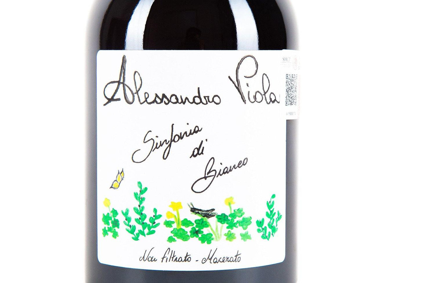 Vino natural, Vino en México, Vino orgánico, Vino biodinamico, Agricultura orgánica, Cosecha manual, Maridaje perfecto, Vinos veganos, Venta de vinos, Comercio local, Vinos mexicanos, Vinos internacionales, Sin sulfitos, Skin contact, Vino naranja, uva grillo, Italia, alessandro viola, sinfonia di bianco
