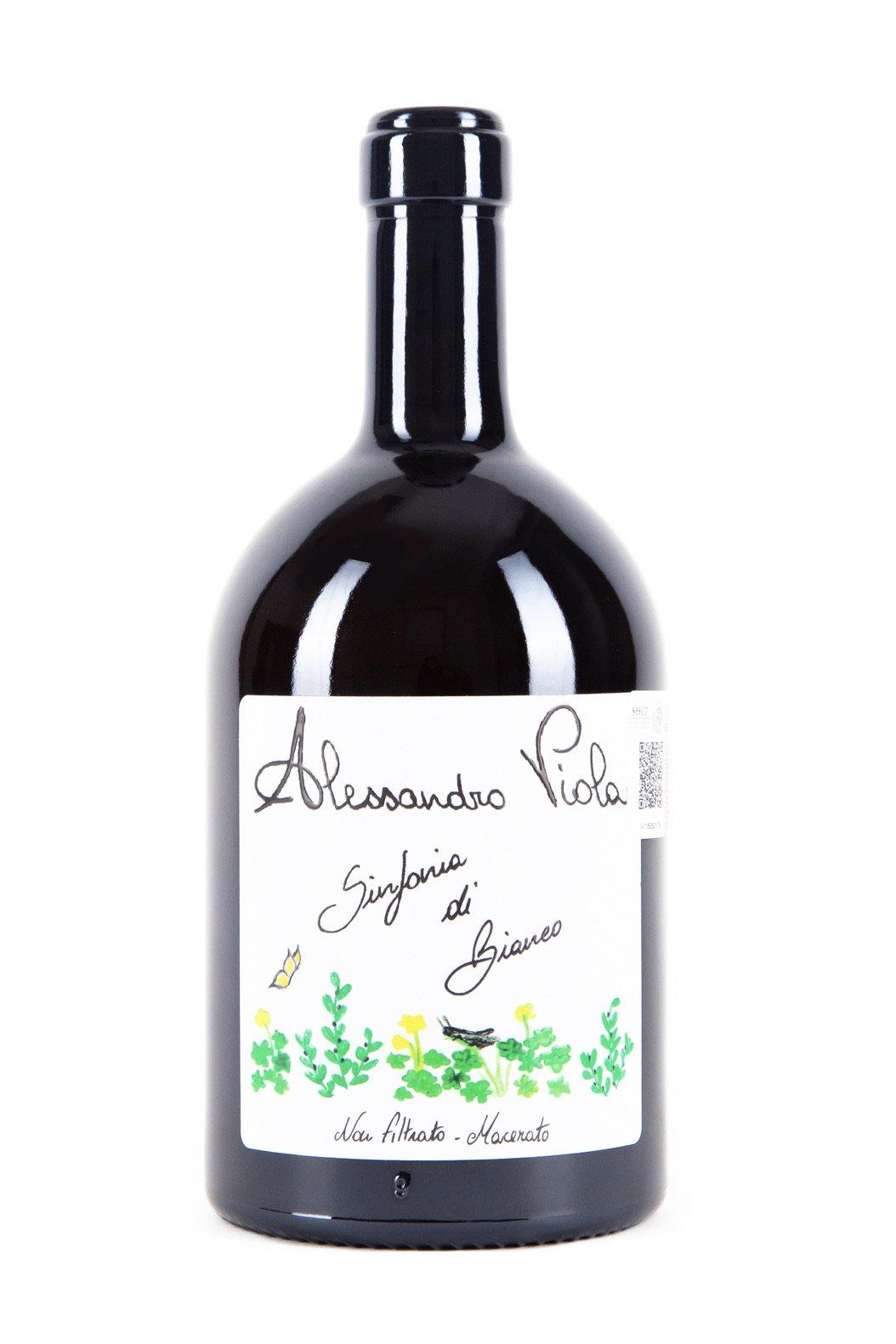 Vino natural, Vino en México, Vino orgánico, Vino biodinamico, Agricultura orgánica, Cosecha manual, Maridaje perfecto, Vinos veganos, Venta de vinos, Comercio local, Vinos mexicanos, Vinos internacionales, Sin sulfitos, Skin contact, Vino naranja, uva grillo, Italia, alessandro viola, sinfonia di bianco