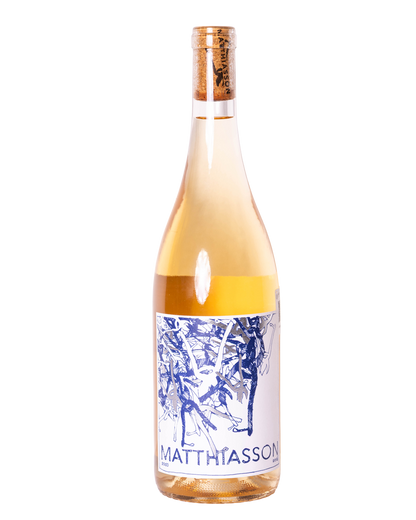 botella de vino rosado natural Rosé 2023 de Matthiasson Winery en Napa Valley
