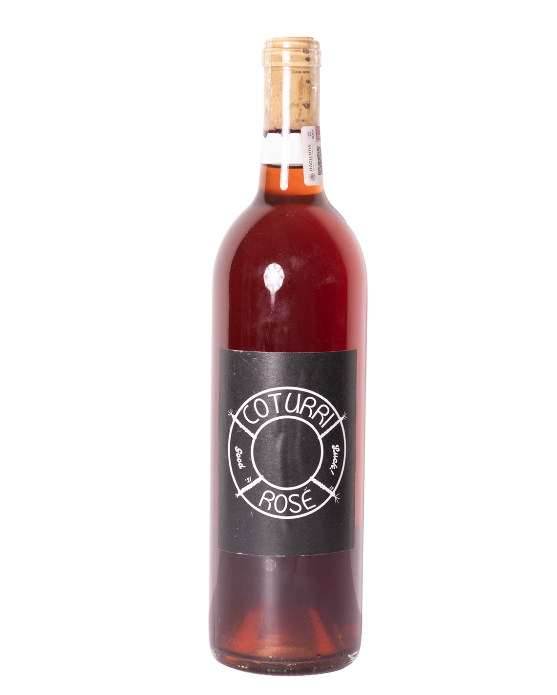 foto de botella Coturri Rose 2021 vino rosado natural de estados unidos