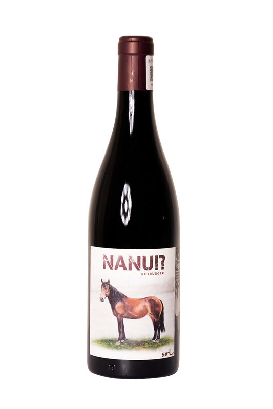 Nanu!? , Rotburger, Sol, Michael Gindl, Austria, Vino de Austria, Vino Salvaje, Vino Natural, Sin Sulfitos, Puro jugo, PUR JUS, Vino Tinto Natural, Salvaje Vinos