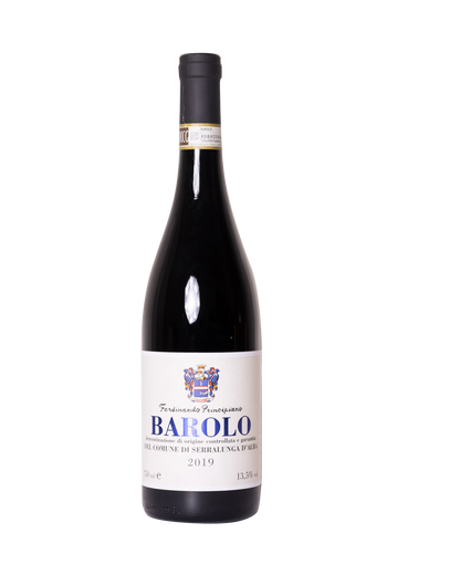 Barolo, Ferdinando Principiano, Barolo Serralunga D'Alba Docg 19 , Nebbiolo, Serralunga, Vino Italiano, Grande Vino, Vino de Crianza, Salvaje Vinos, Vino Natural, Vino de fermentación espontanea