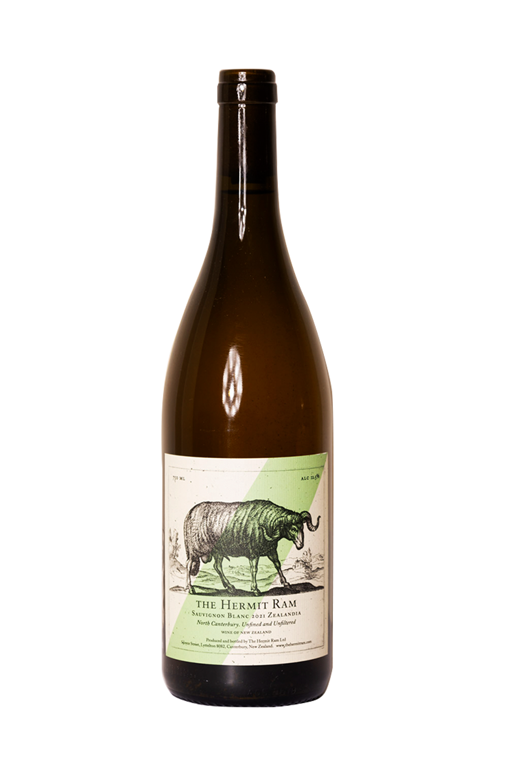 Sauvignon Blanc 2021 Zealandia, The Hermit Ram, Vino de Nueva Zelanda, Vino Natural, NZ Natty Wine, Natural Wine from New Zealand, Sauvignon Blanc