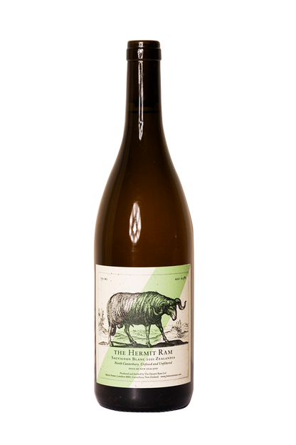 Sauvignon Blanc 2021 Zealandia, The Hermit Ram, Vino de Nueva Zelanda, Vino Natural, NZ Natty Wine, Natural Wine from New Zealand, Sauvignon Blanc