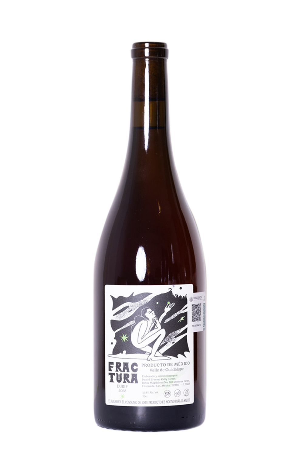 fractura, colombard, daniel kelly, vino blanco, vino natural, natural wine, minima intervencion, low intervention, salvaje vinos, vino blanco, FRACTURA BLANCA 2023, Colombard, Viognier, Daniel Kelly, Vino del Valle de Guadalupe, Vino natural mexicano, vino fresco