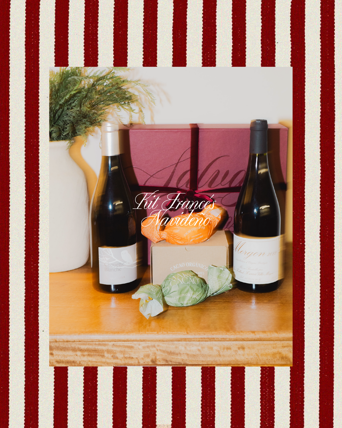 Navidad vinos franceses