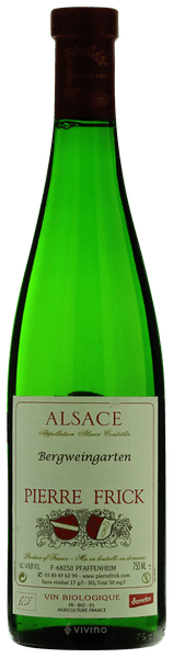 Berweingarten 2016- pierre frick. vin dálsace-vino de alsacia