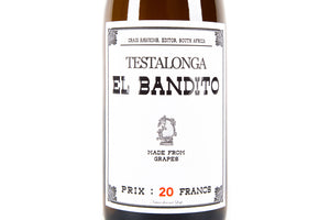 El Bandito, Testalonga, Vino de Sudáfrica, Vino Natural, Vino Salvaje, Salvaje Vinos, Vino Blanco