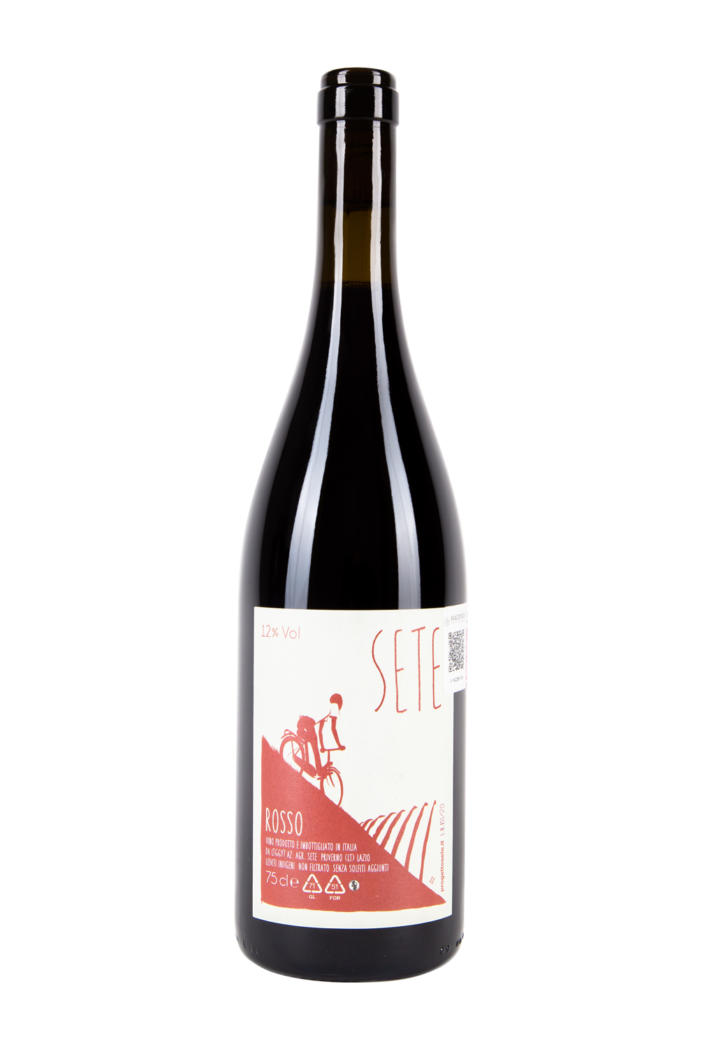 SETE- Rosso 20- Natural Wine- Vino Natural- Vino natural en México- Vino italiano- Vino Vivo- Vino Salvaje- Salvaje Vinos - Puro Jugo- Vinos sin sulfitos agregados- Vinos Vivo