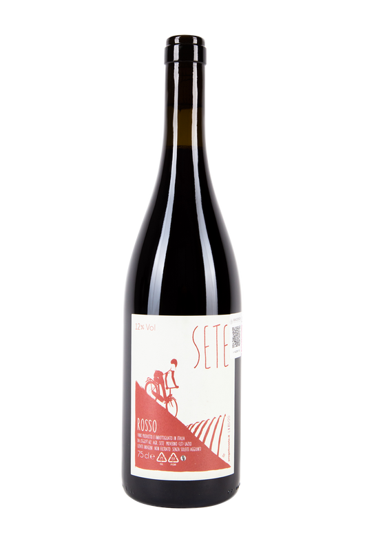 SETE- Rosso 20- Natural Wine- Vino Natural- Vino natural en México- Vino italiano- Vino Vivo- Vino Salvaje- Salvaje Vinos - Puro Jugo- Vinos sin sulfitos agregados- Vinos Vivo