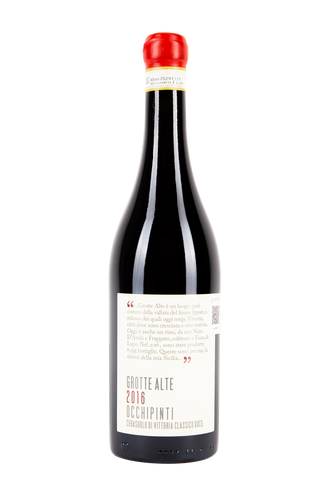 Grotte Alte 2016- Arianna Occhipinti- Frappato- Nero d'Avola- Cerasuolo- Vino Tinto- Vino di Vittoria- Natural Wine- Vino Natural- Vino Salvaje- Salvaje Vinos