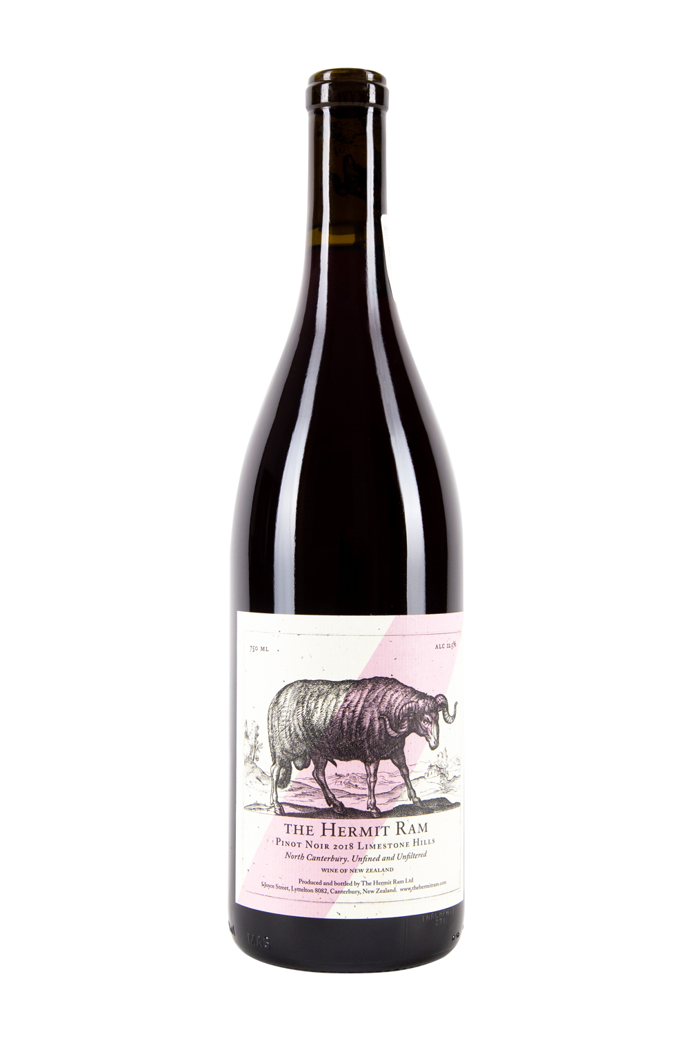 Pinot Noir 2018 Limestone Hills, The Hermit Ram, Natural Wine, Vino Natural, Salvaje Vinos