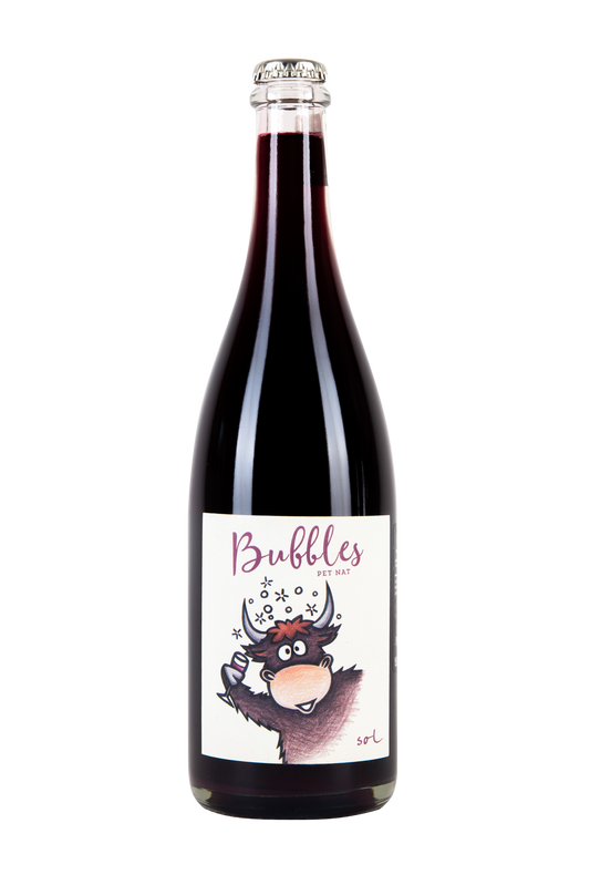 Bubbles pet nat 2020l, michael gindl, vino austriaco, austria, tienda de vinos online, comprar vinos, vino natural, natural wine, natty wine, salvaje vinos, pet nat, vino tinto espumoso