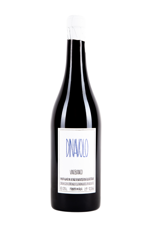 Dinavolo, vino blanco, Denavolo, Vino Naranja Vino de Emilia Romana, Vino Italiano, Vino Naranja, Vino con maceración, Vino Natural, Vino Vivo, Vino Salvaje, Salvaje Vinos