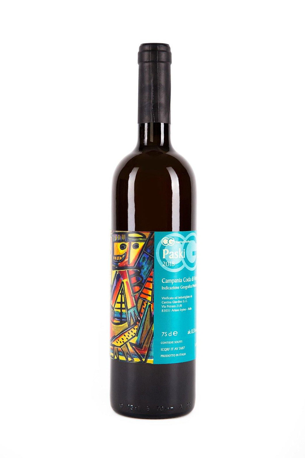 Paski 2018 - Salvaje Vinos- Cantina Giardino- Vino Italiano- Vino Natural- Vino Baja Intervención- Vino Vivo- Vino Desnudo- Natural Wine- Italian Wine- 